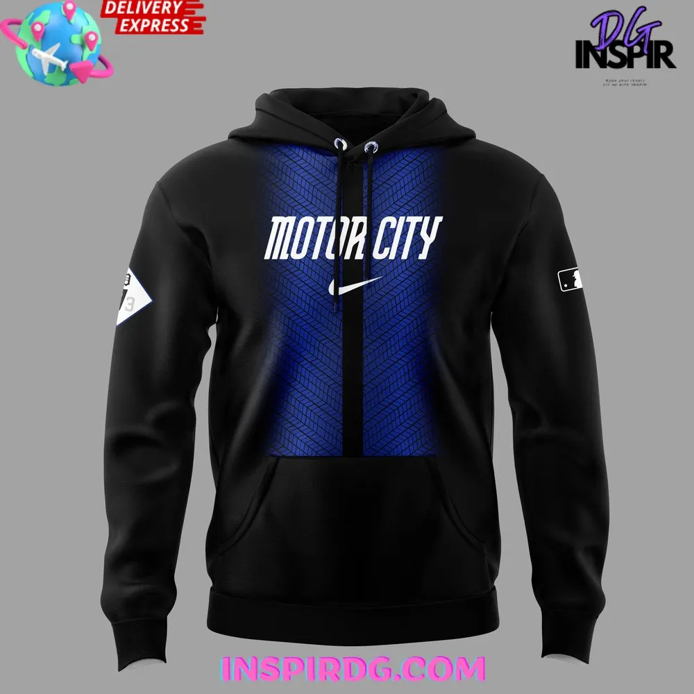 -Detroit Tigers Motor City Connect 2024 Hoodie