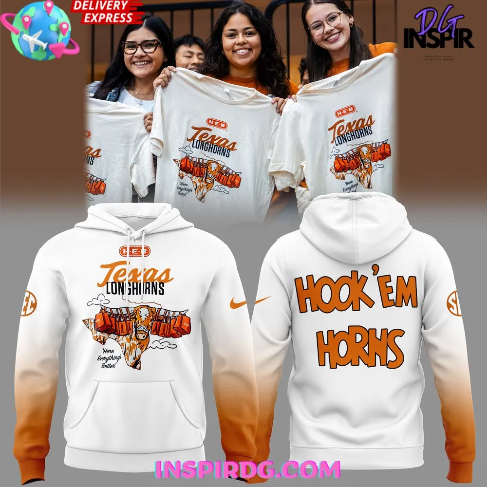 -Texas Longhorns Hook ‘Em Horns Special Edition Hoodie