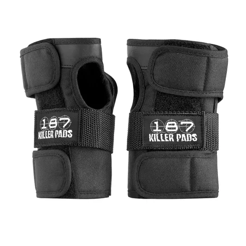 187 Skateboard Pads Wrist Guards Black Size L