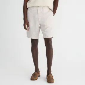 9" linen short