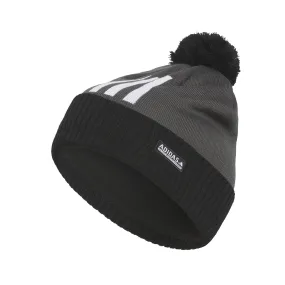 adidas Golf Pom 3-Stripe Beanie