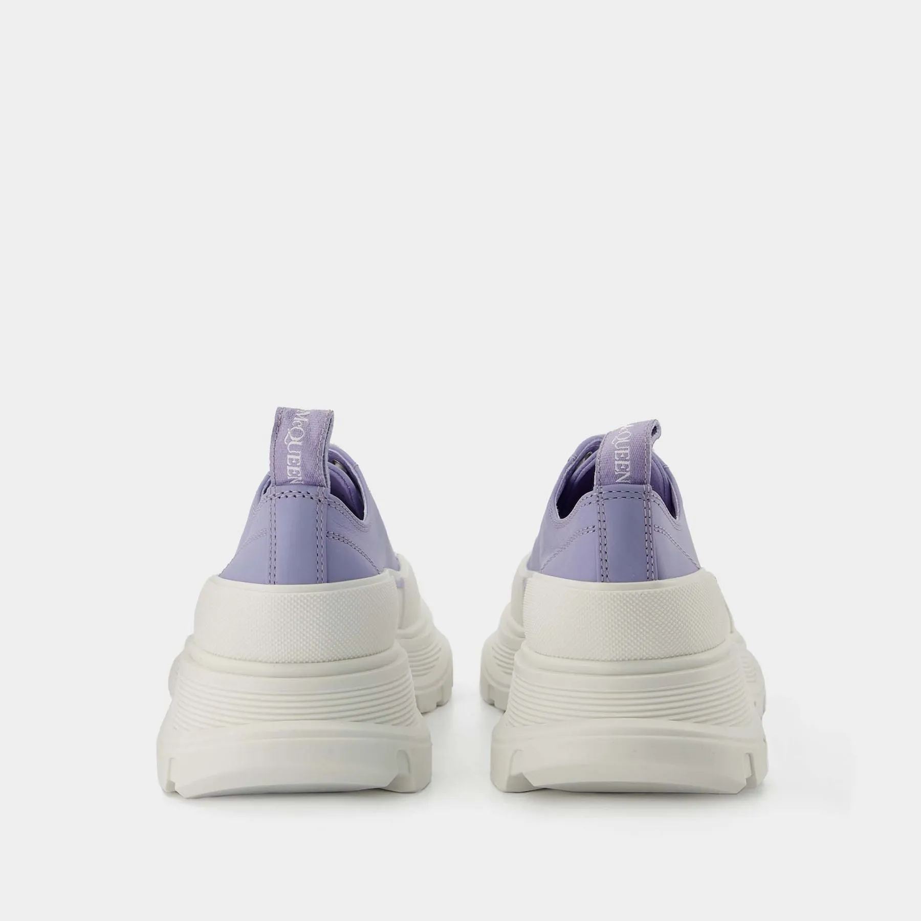 Alexander McQueen  Tread Slick Sneakers - Alexander Mcqueen - Lilac/White - Leather