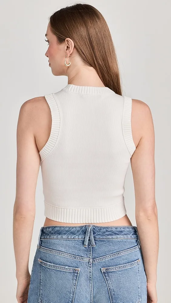 alice + olivia   Bigsby Ribbed Tank 