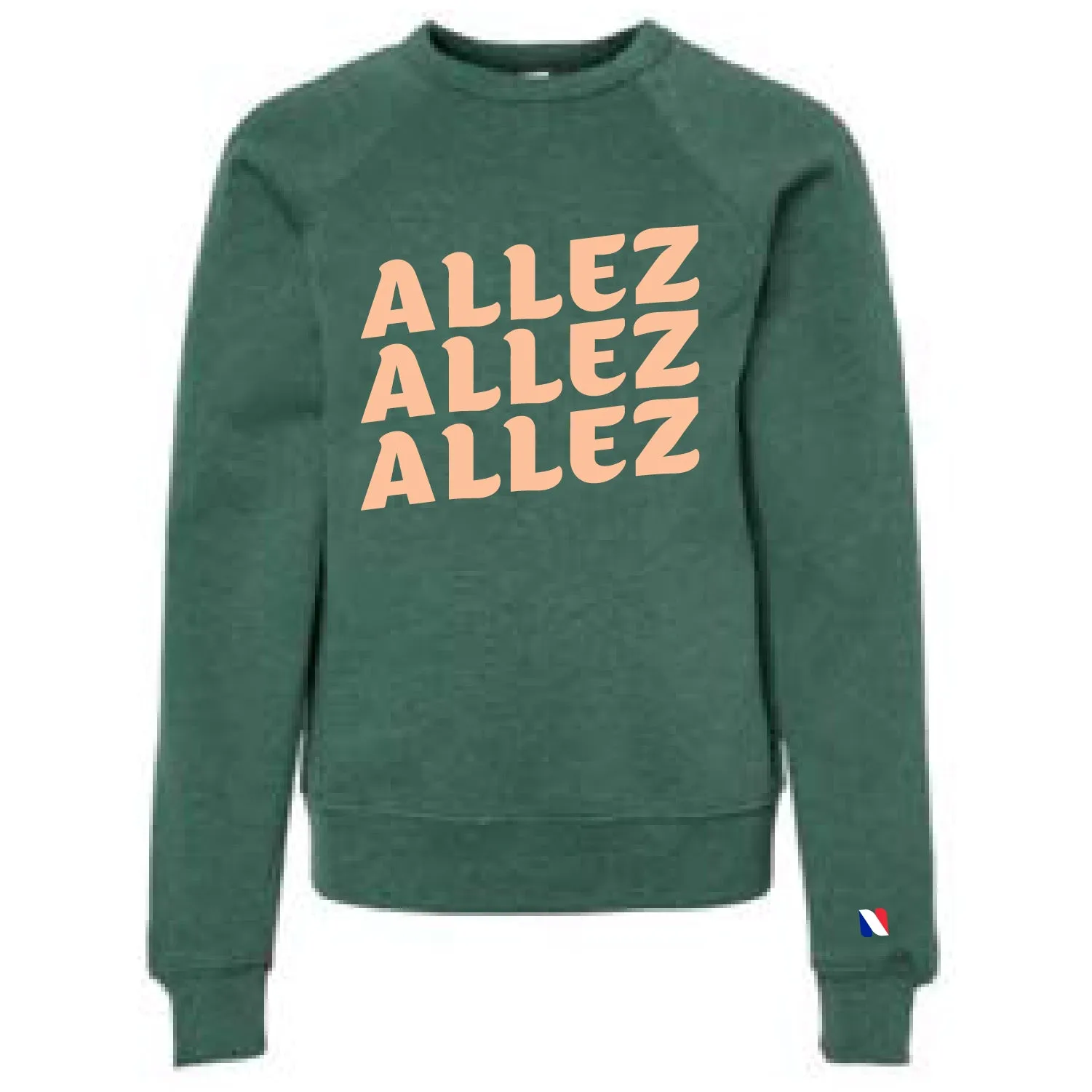 ALLEZ - YOUTH SPONGE FLEECE CREWNECK SWEATSHIRT