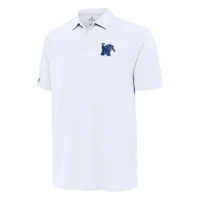 Antigua Memphis Tigers White Era Polo