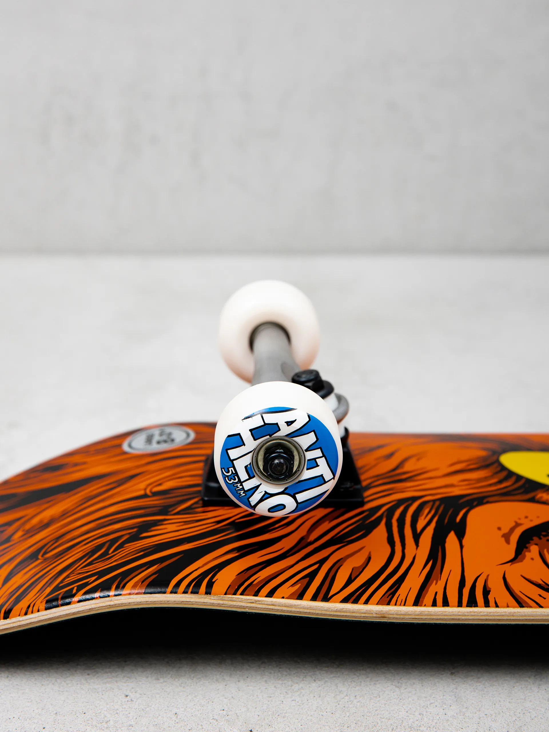 Antihero Grimple Full Face Skateboard (orange/black)