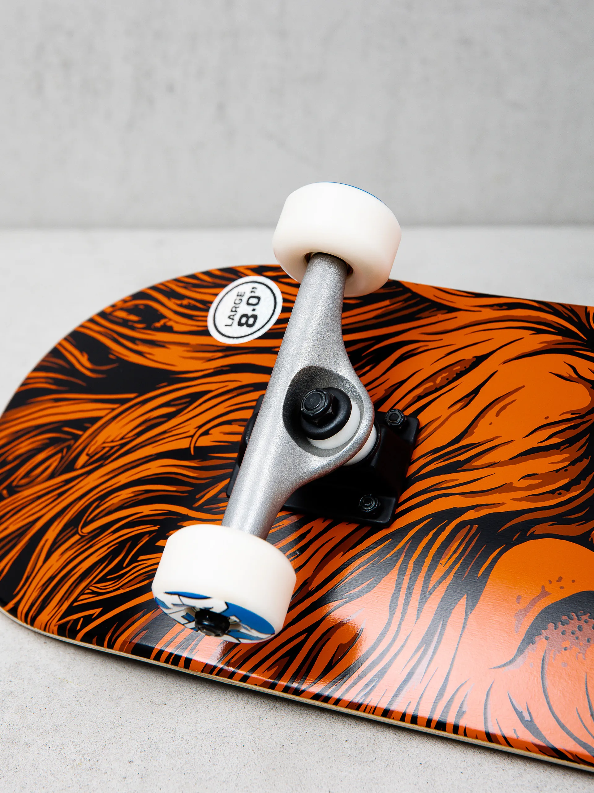 Antihero Grimple Full Face Skateboard (orange/black)