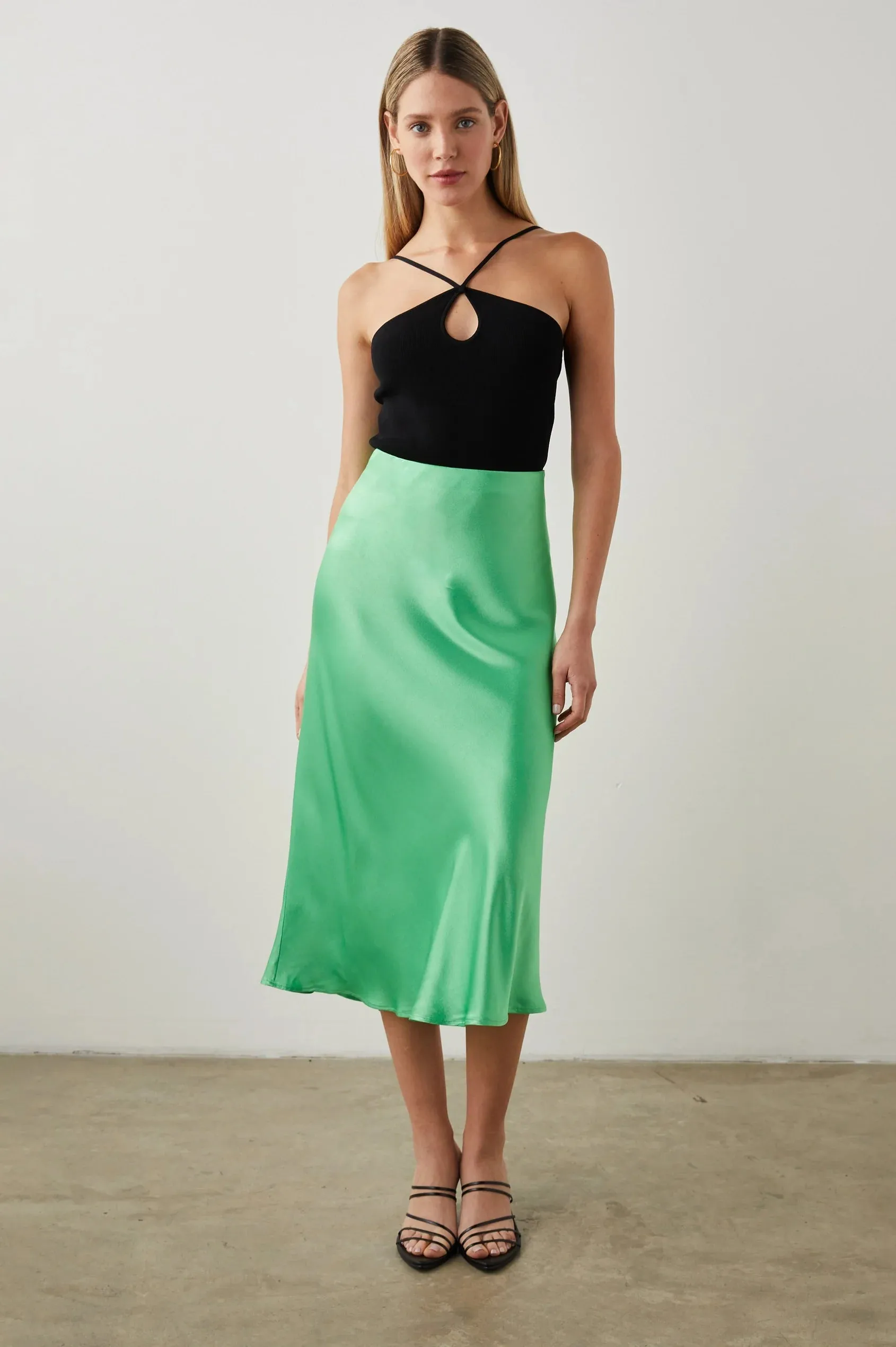 Anya Skirt Vibrant Green