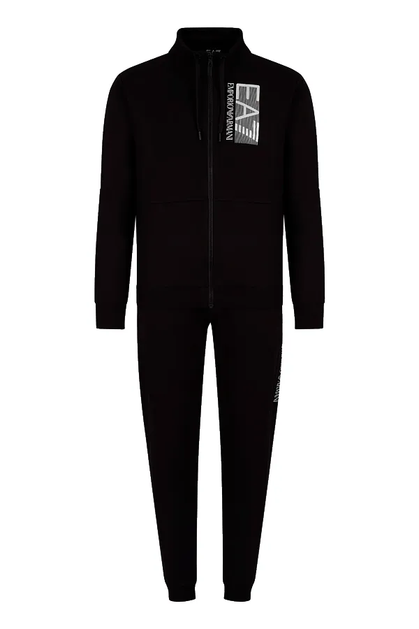 Armani EA7 Tracksuit Graphic Black