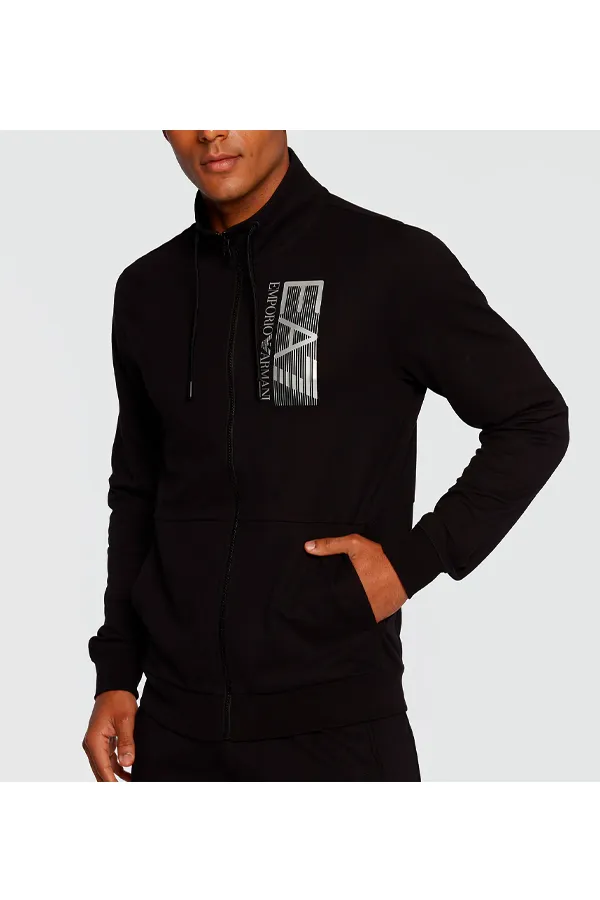 Armani EA7 Tracksuit Graphic Black