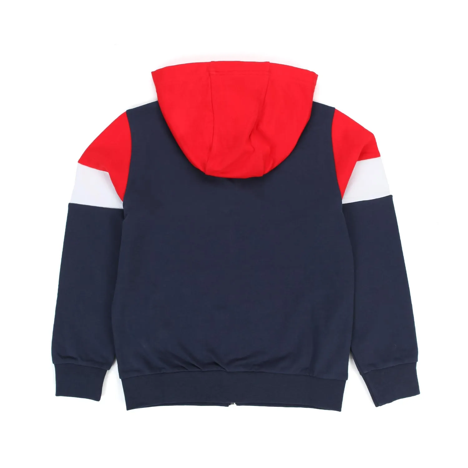 Armani Junior Red And Blue Hoodie For Boy