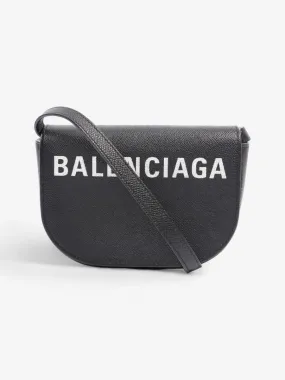 Balenciaga Ville Day Bag Black Leather