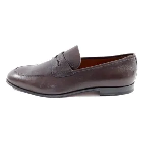 Bally Mens Slip on Smart Shoes in Brown