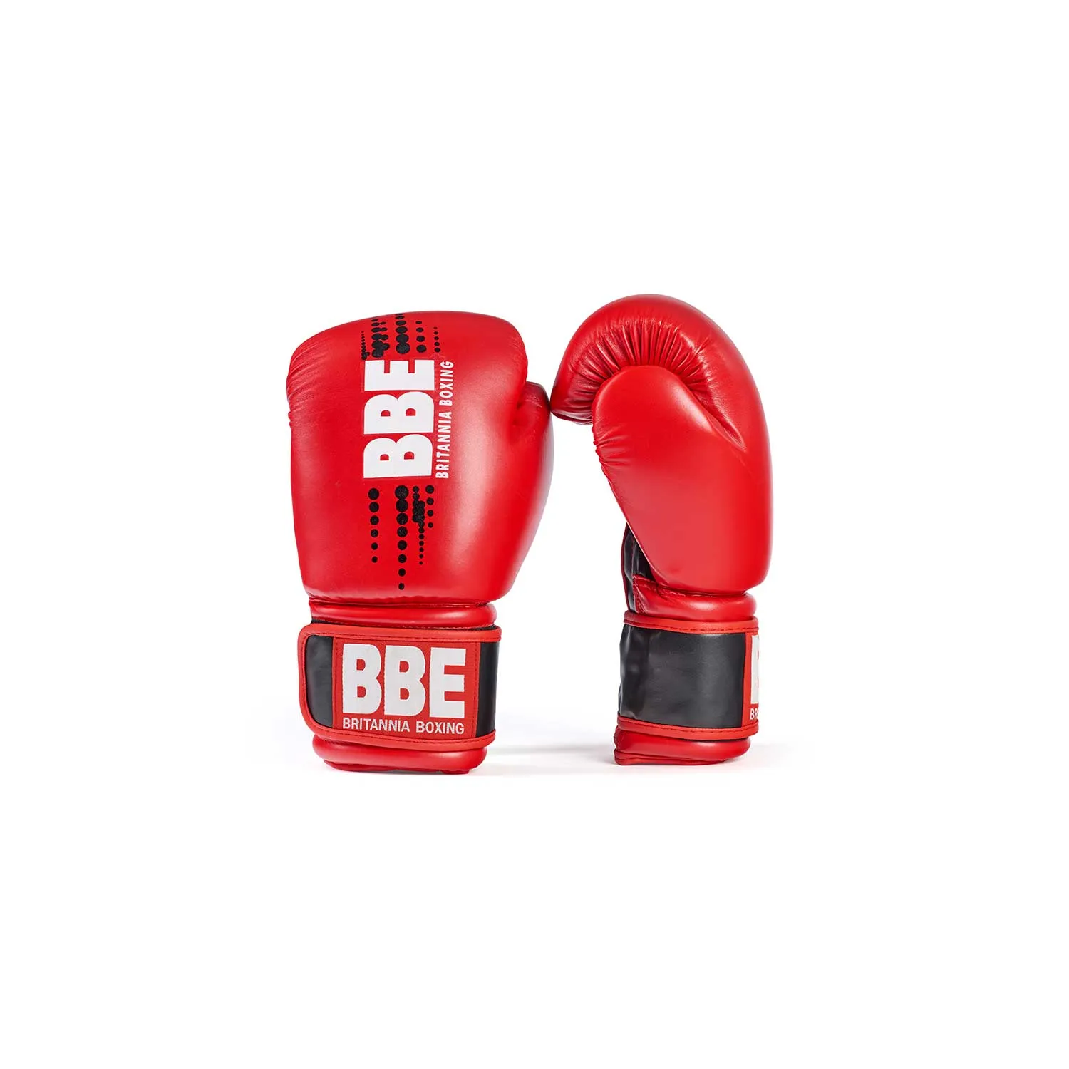 BBE Club FX Sparring/Bag Gloves - Adult - Red/Black