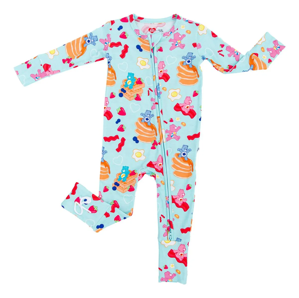 Birdie Bean Care Bears Breakfast Bears Bamboo Viscose Convertible Romper