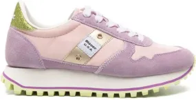 Blauer Millen panelled sneakers Pink