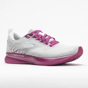 Brooks Women's Levitate 5 Running Shoe -  Grey/Lavender/Baton Rouge 1203571B003