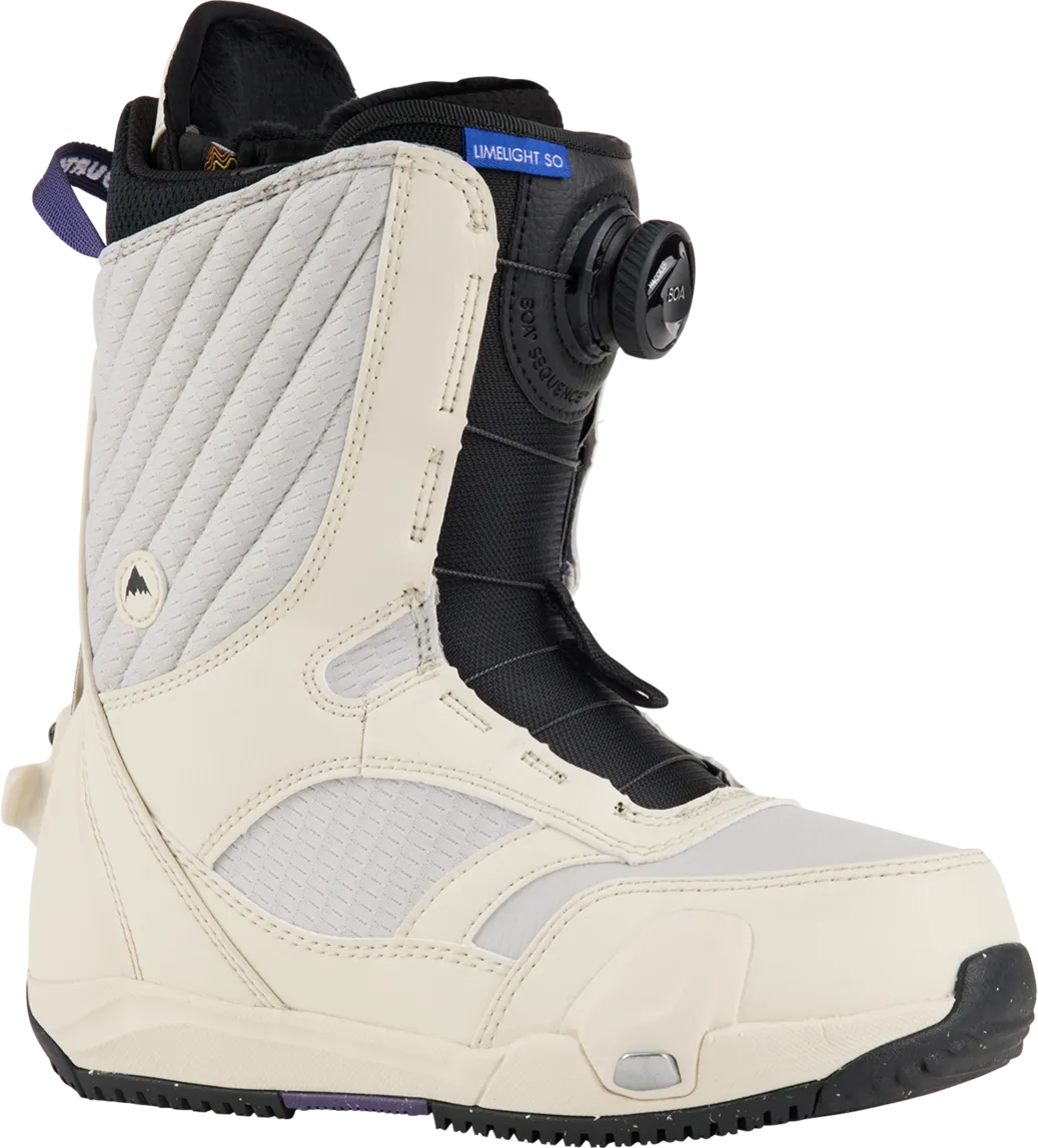 Burton Women's Limelight Step On Snowboard Boot Stout White | Buy Burton Women's Limelight Step On Snowboard Boot Stou