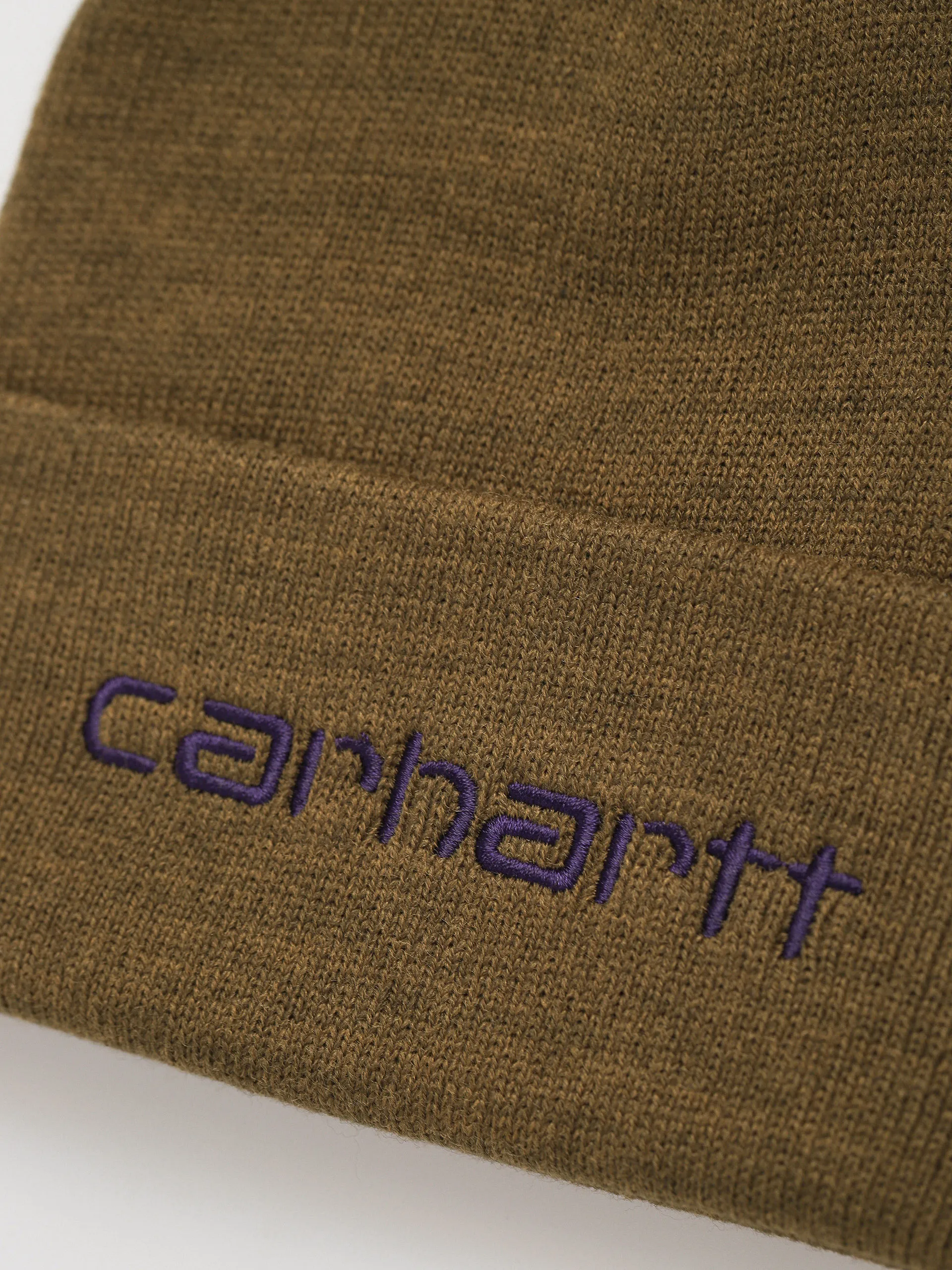 Carhartt WIP Script Beanie (highland/cassis)