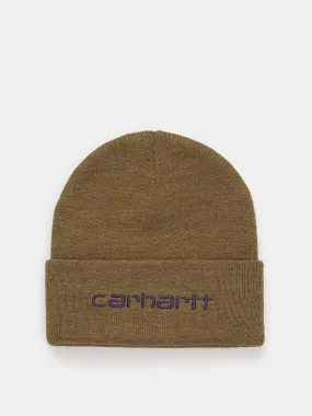 Carhartt WIP Script Beanie (highland/cassis)