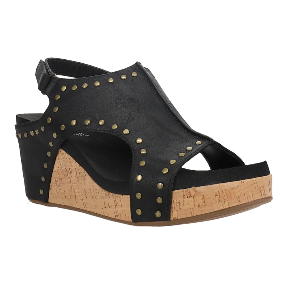 Carley Studded Wedge Sandals