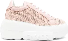 Casadei Hanoi Nexus leather sneakers Pink