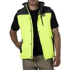 CAT Workwear Hi Vis Hooded Work Vest