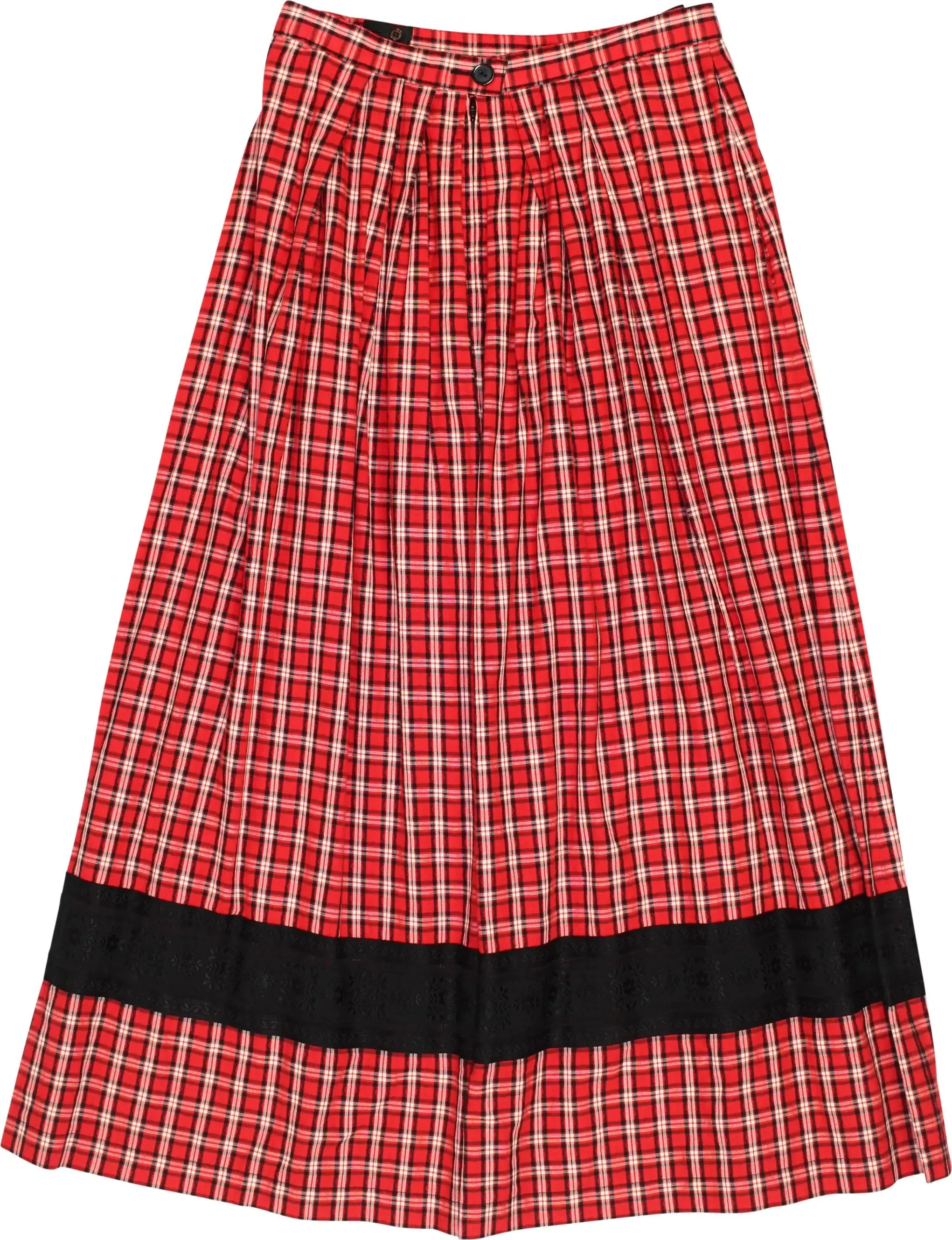 Checkered Maxi Skirt | ThriftTale