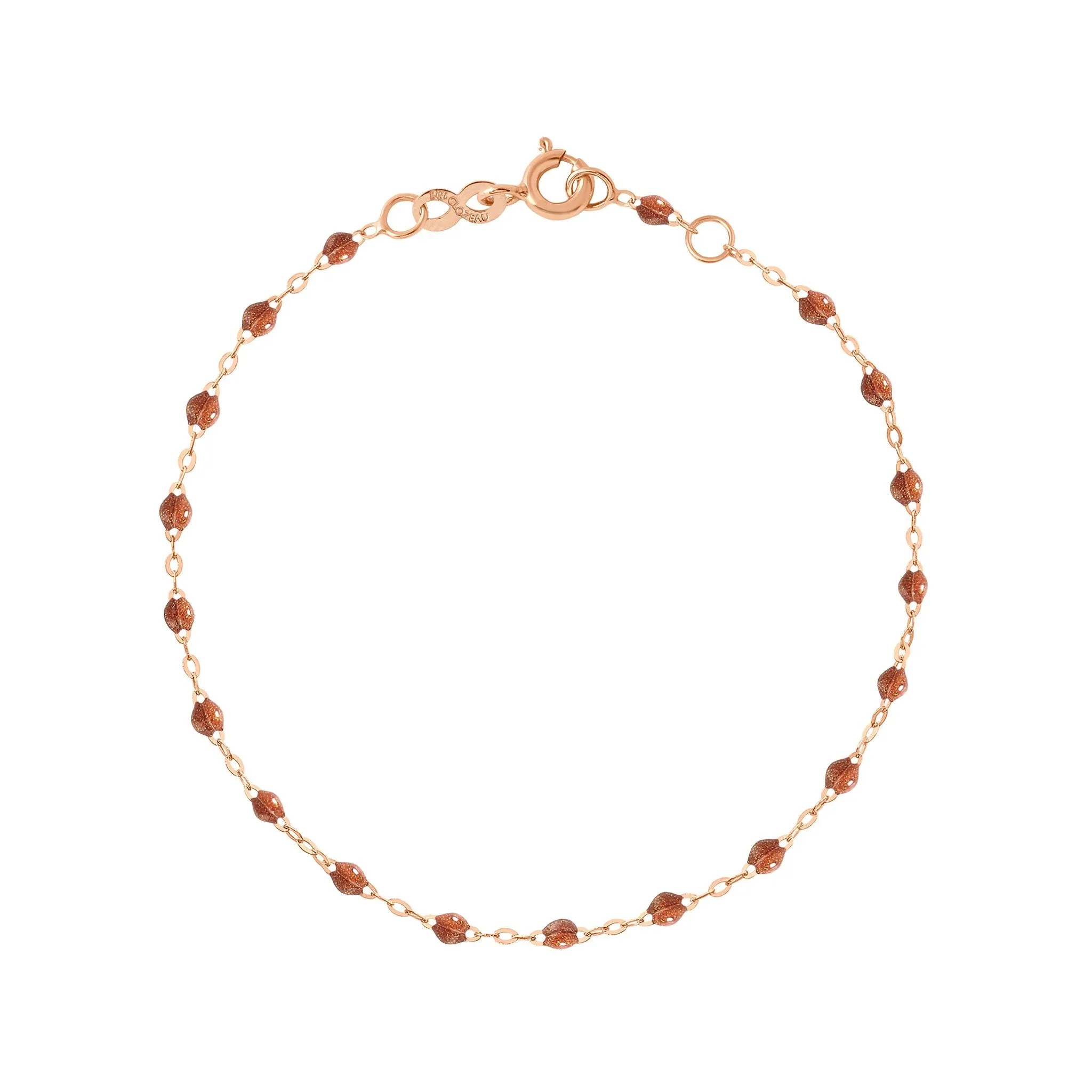 Classic Gigi Fauve bracelet, Rose Gold, 6.7