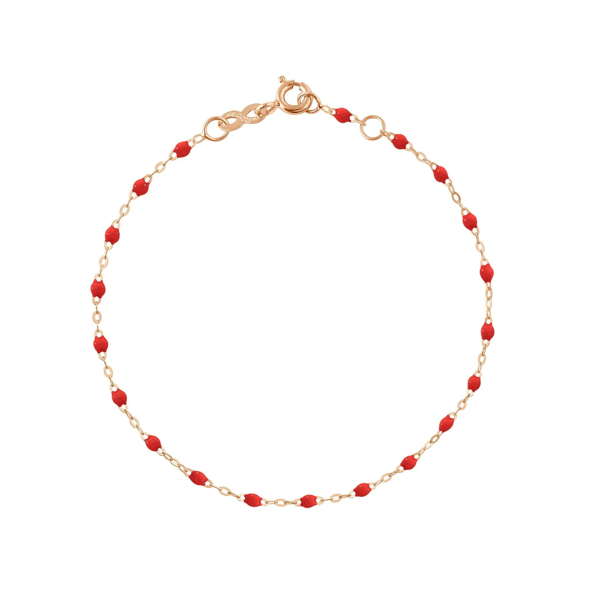 Classic Gigi Poppy bracelet, Rose Gold, 5.9