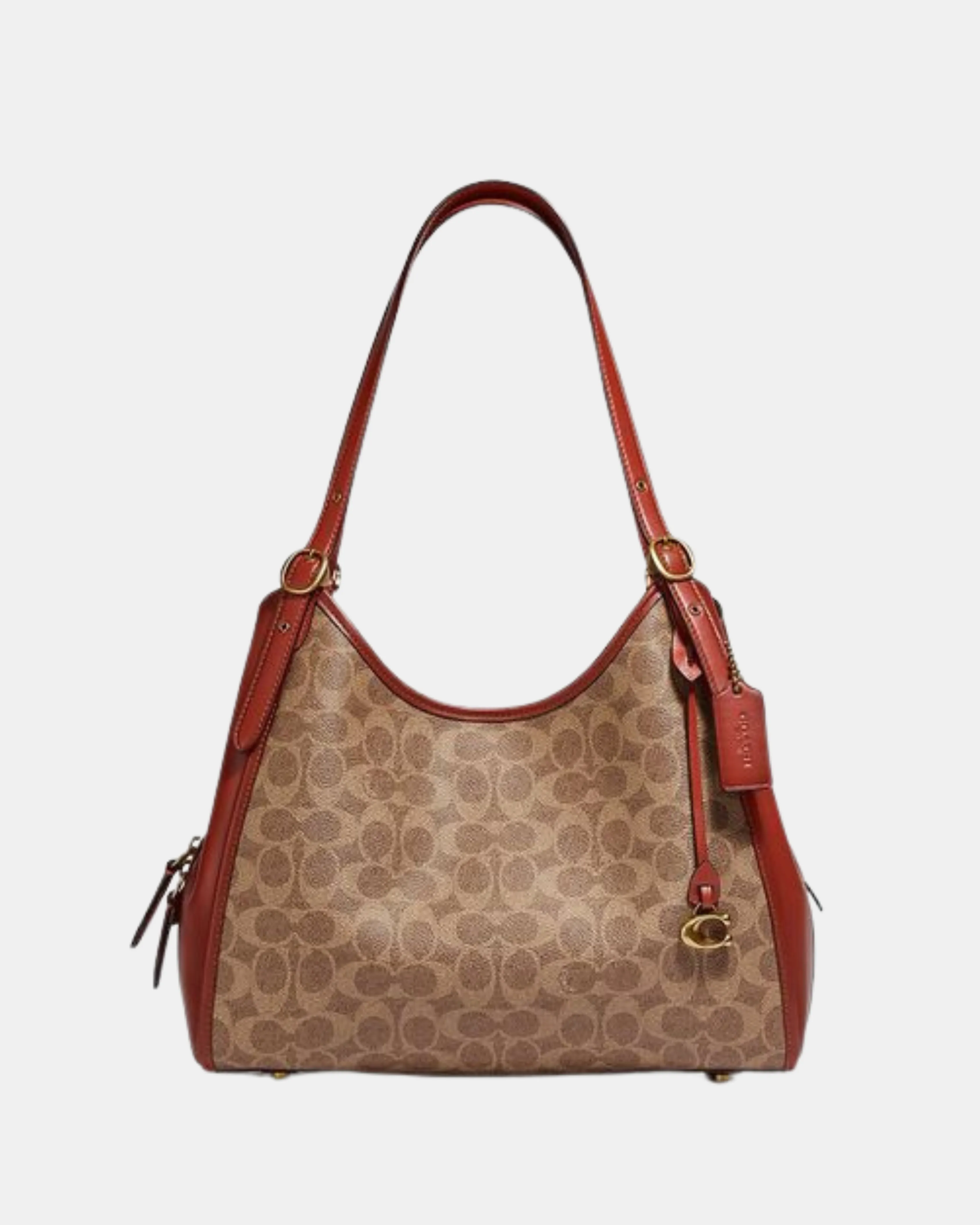 COACH LORI SHOULDER BAG IN SIGNATURE CANVAS