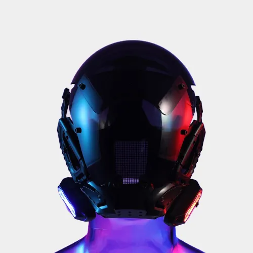 Cyberpunk Hide Helmet