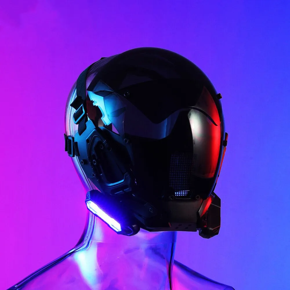 Cyberpunk Hide Helmet