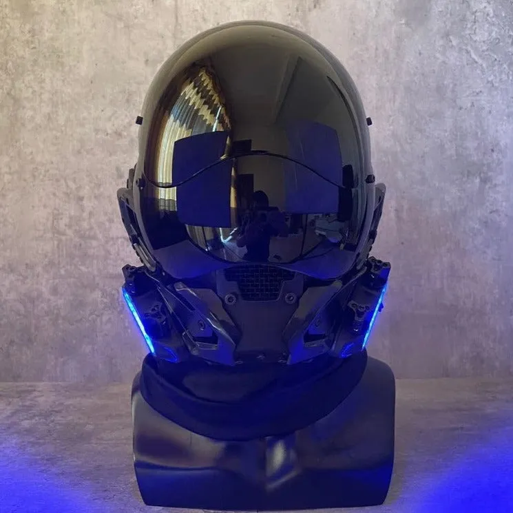 Cyberpunk Hide Helmet