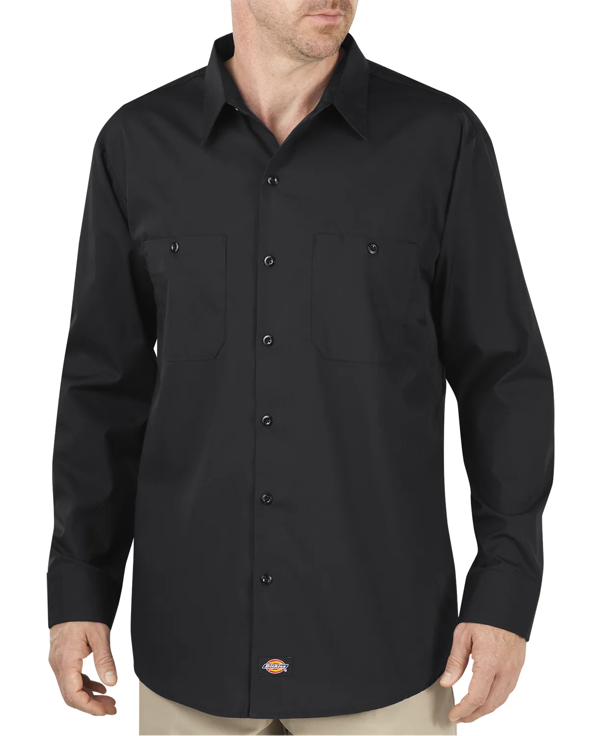 Dickies Workwear LL516T Unisex Tall Industrial WorkTech Long-Sleeve Ventilated Performance Shirt SKU: LL516T