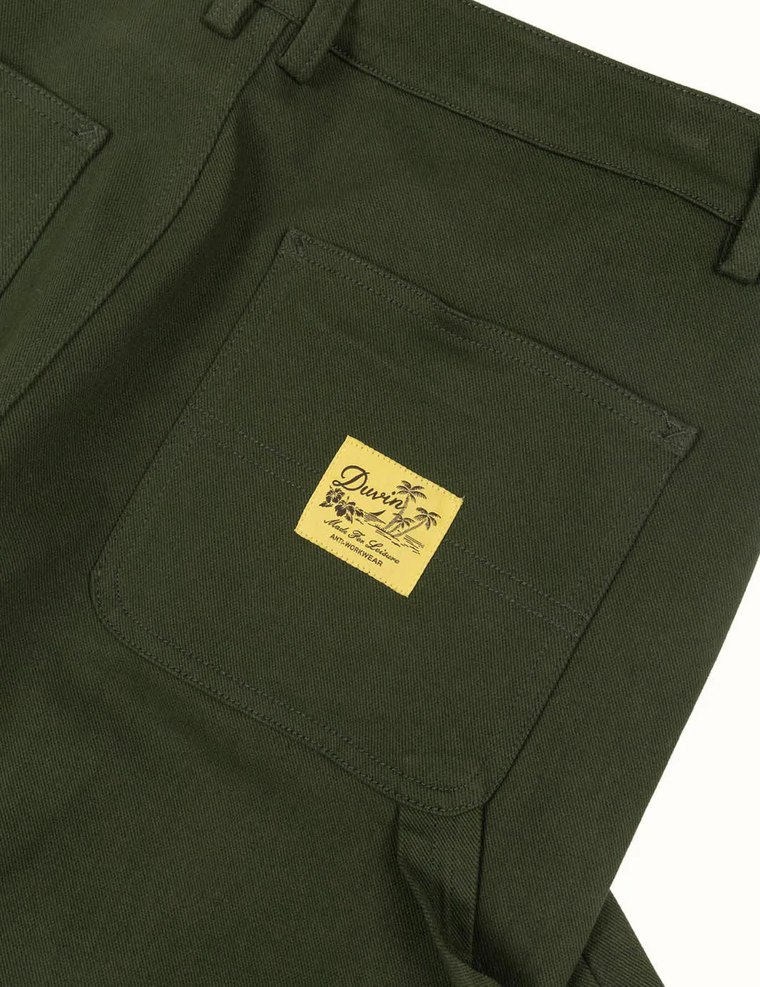 Duvin  Loose Workwear Pant Army