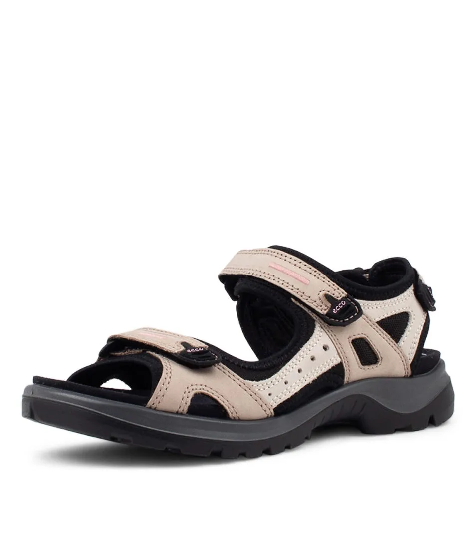 ECCO Offroad W Atmosphere Ice Black Nubuck Sandals