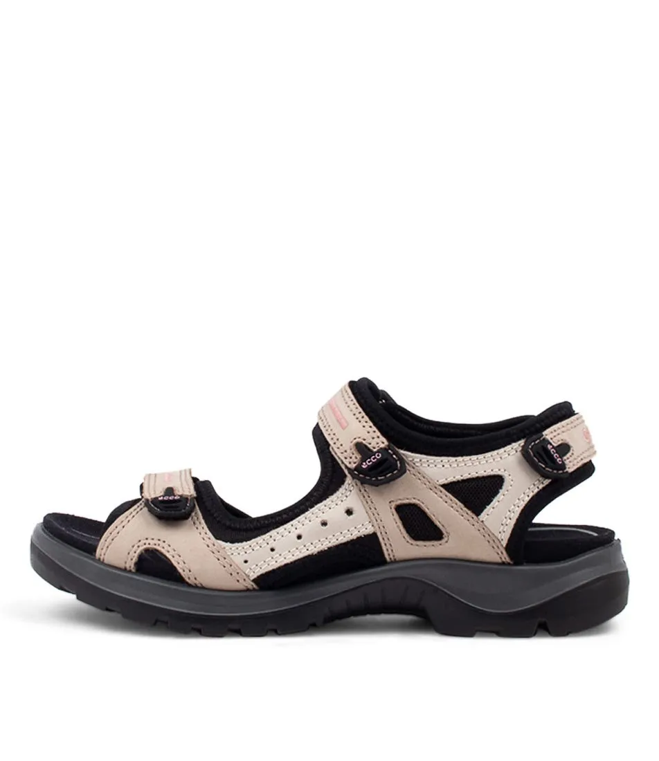 ECCO Offroad W Atmosphere Ice Black Nubuck Sandals