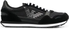 Emporio Armani logo-printed sneakers Black