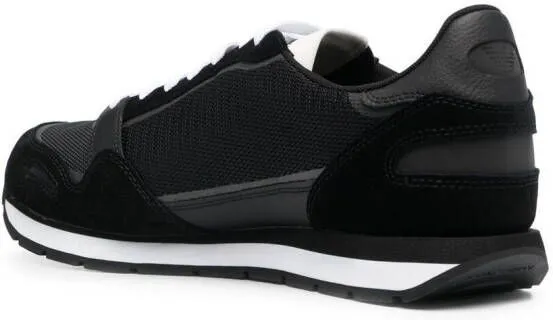 Emporio Armani logo-printed sneakers Black