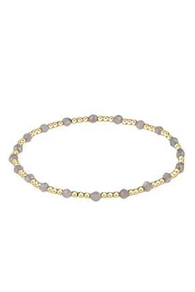 Enewton Gold Sincerity Pattern 3mm Bead Bracelet-- Labradorite