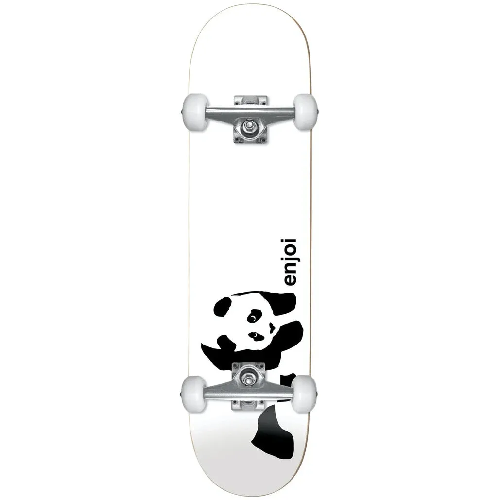 Enjoi Whitey Panda 7.75" Complete Skateboard.