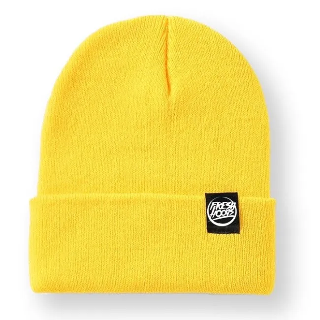 FH Yellow Cuffed Beanie