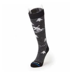 FITS Medium Ski OTC Sock - Coal