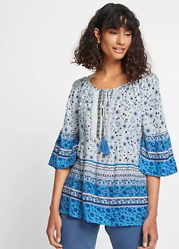 Flounced Hem Tunic by bonprix | Look Again