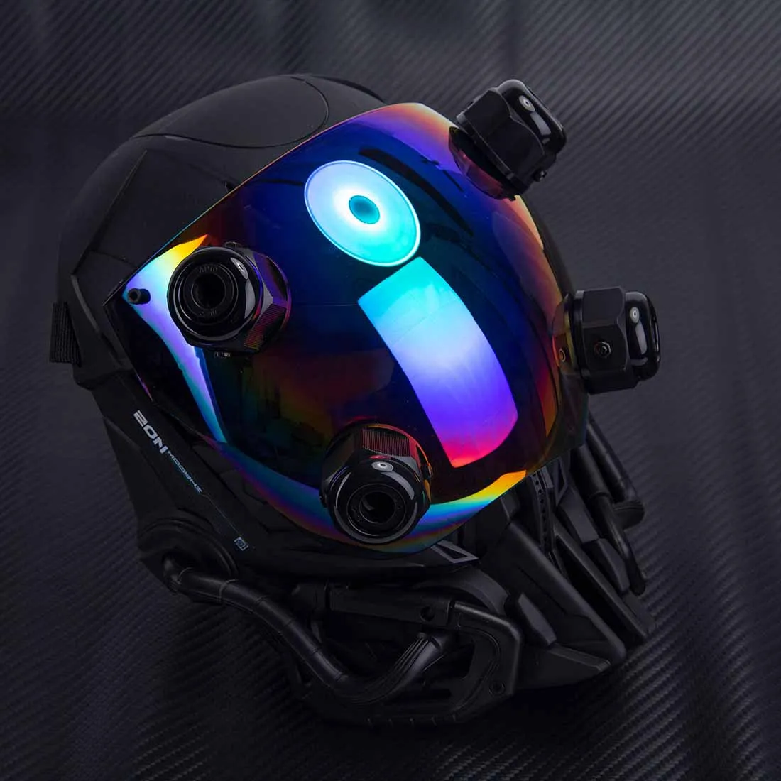 Fluo Cyberpunk Helmet