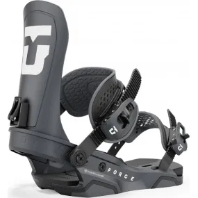 Force Snowboard Bindings Gunmetal (Team HB) - 2025