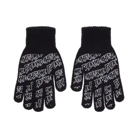 Fucking Awesome Stamp Gloves Black