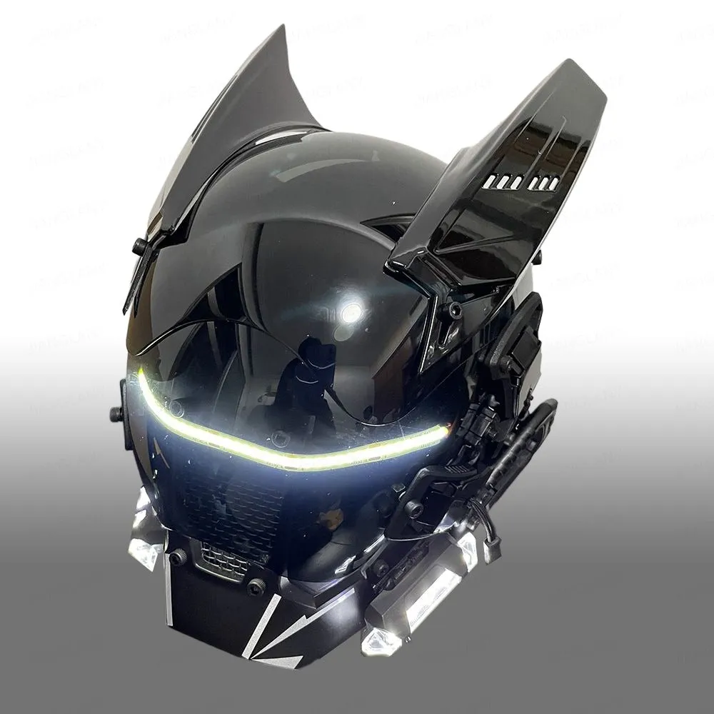 Futuristic Cyberpunk Helmet