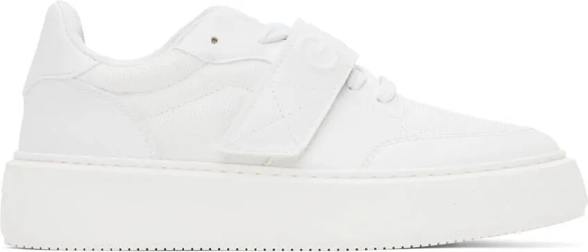 GANNI White Sporty Mix Sneakers